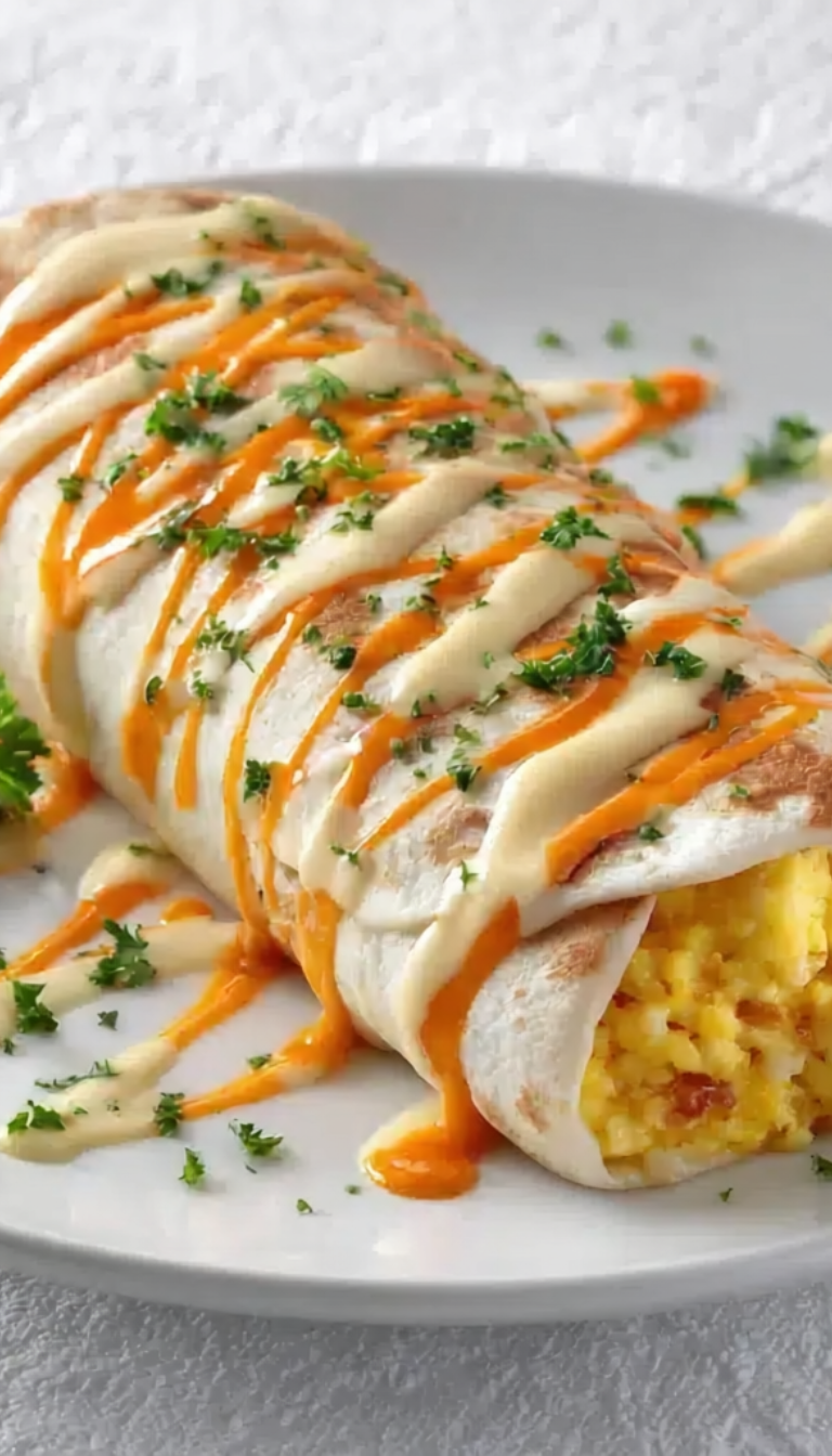Cheesy Garlic Chicken Wraps