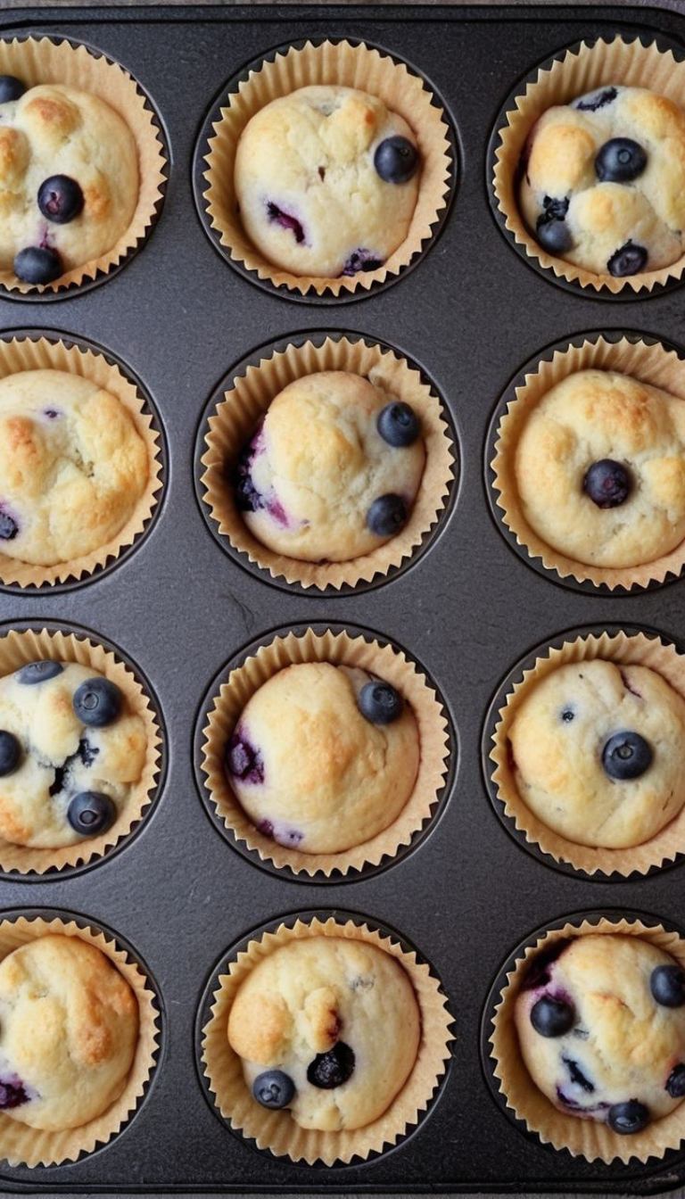 Blueberry Crumble Muffins