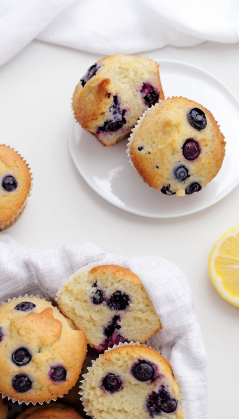 Lemon Blueberry Muffins