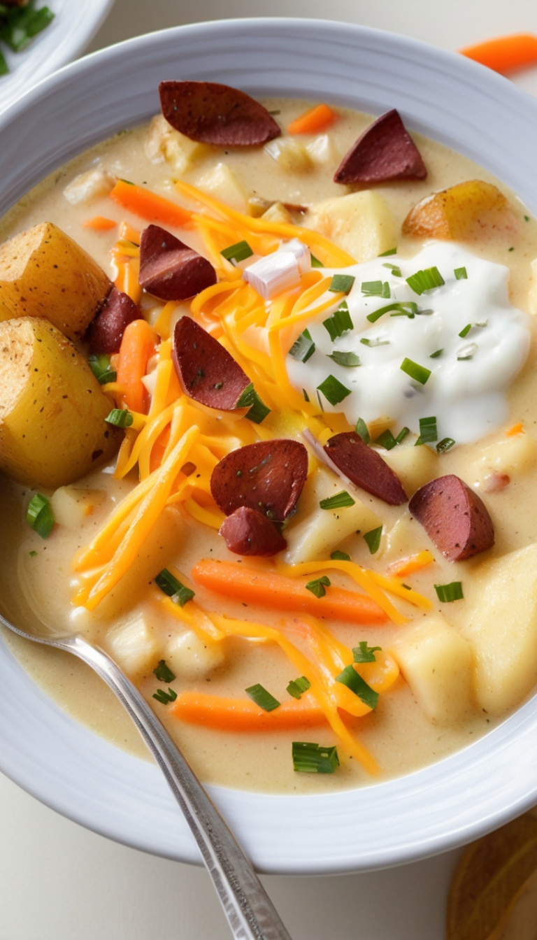 Potato Soup Crock Pot Recipe