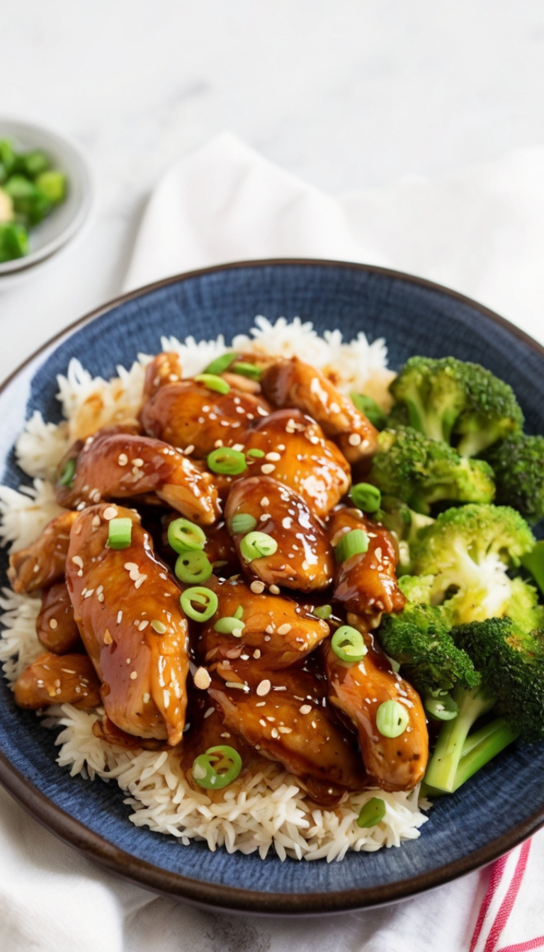 Slow Cooker Honey Garlic Chicken