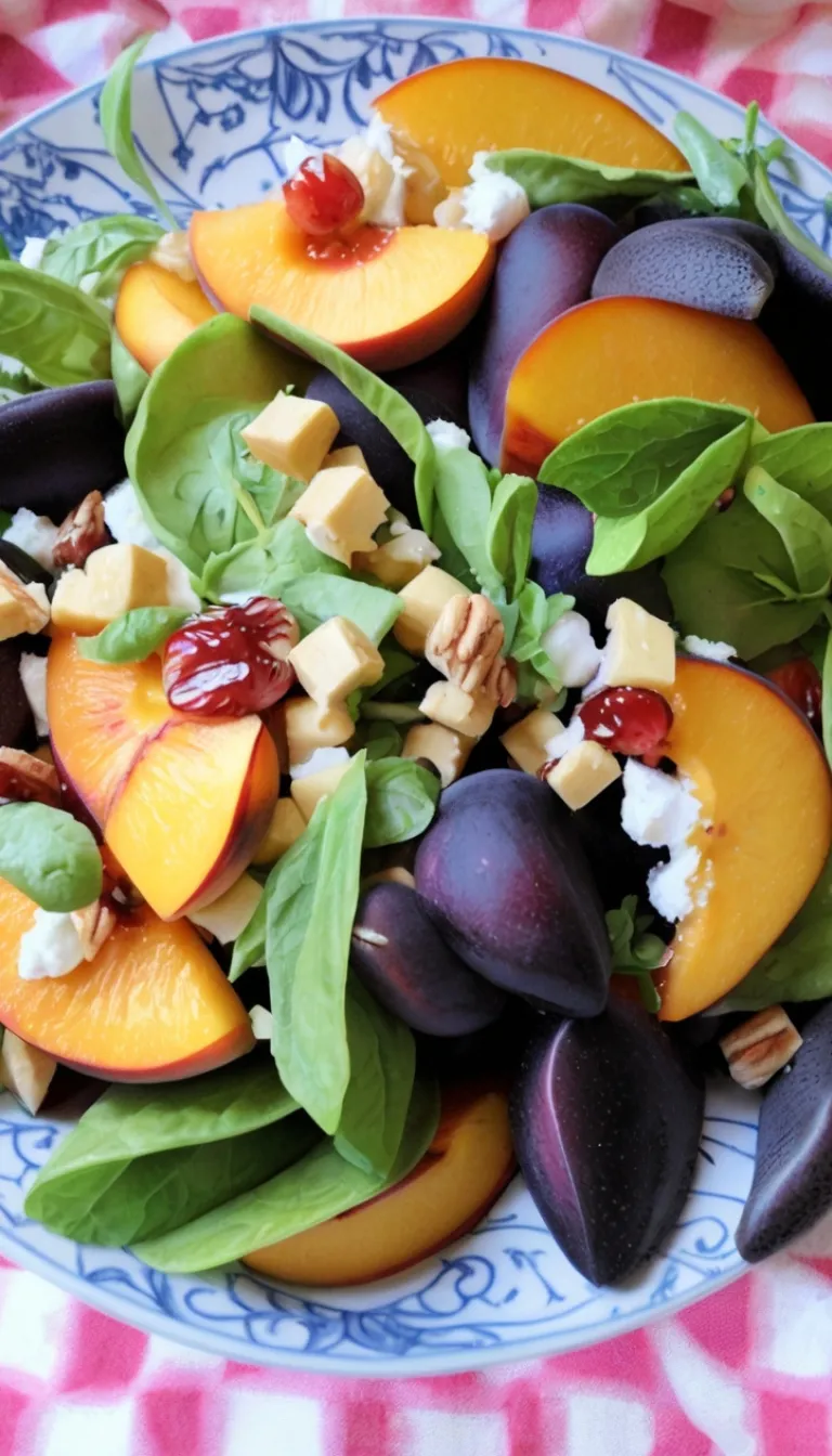 peach salad recipes