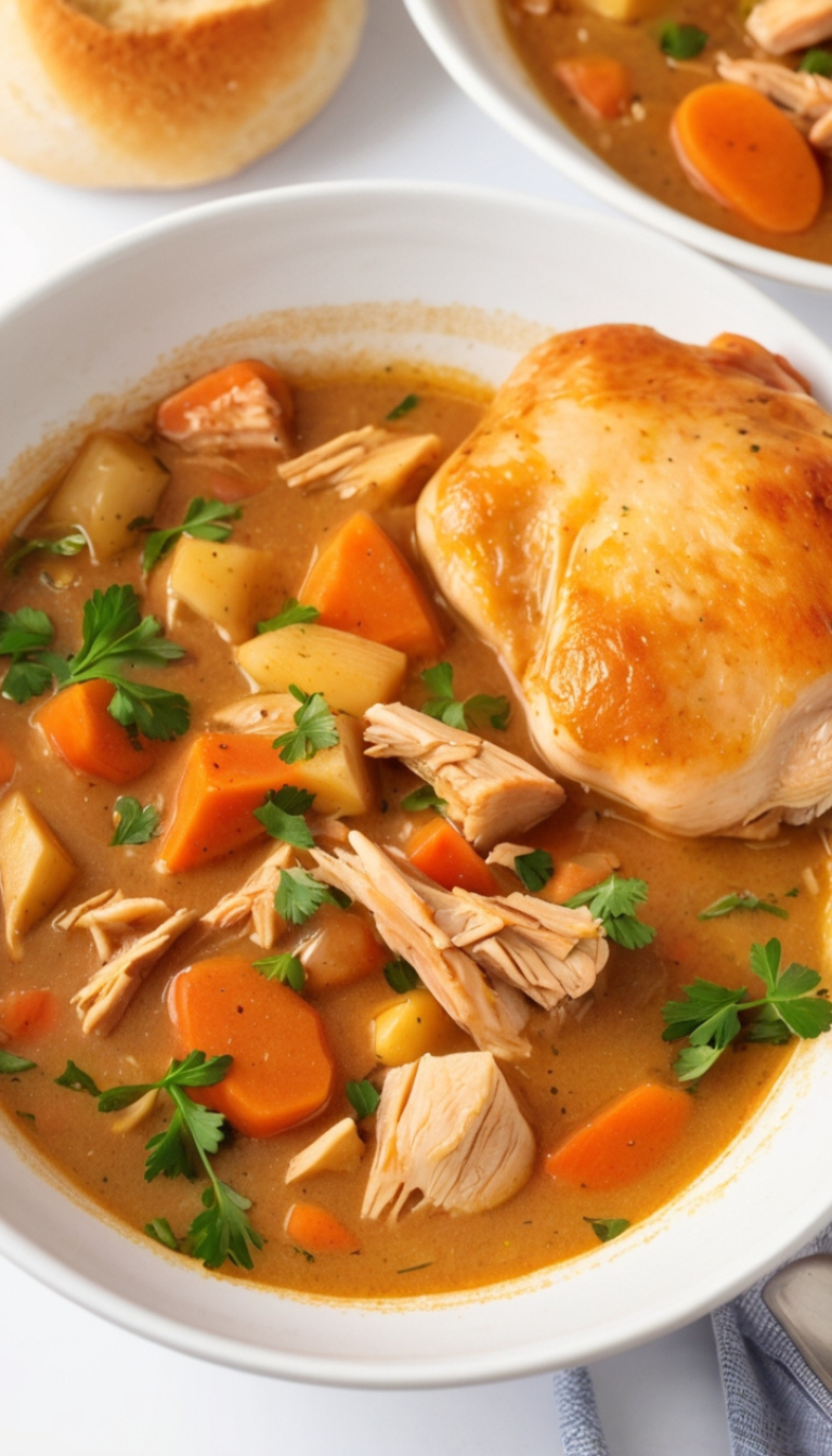 slow cooker chicken stew