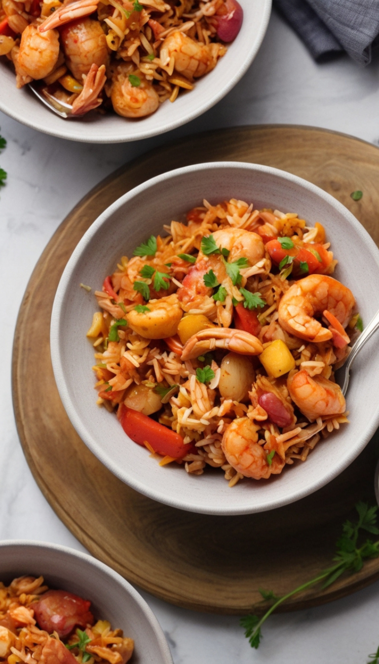 slow cooker jambalaya