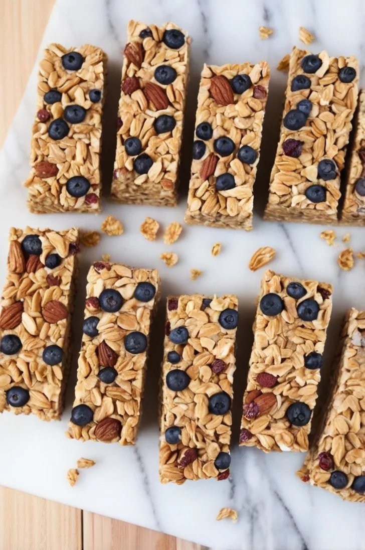 Freezer-Friendly Breakfast Cereal Bars