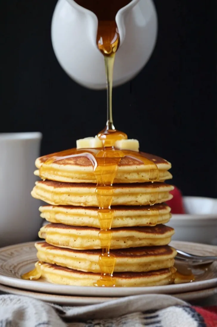 Jiffy Cornmeal Pancakes Recipe