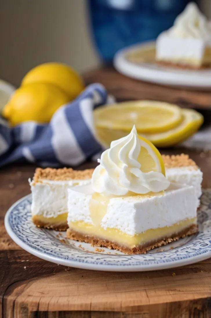 Easy Lemon Bars with Graham Cracker Crust