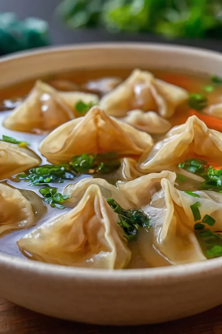 Homemade Wonton Soup Recipe – Easy and Comforting