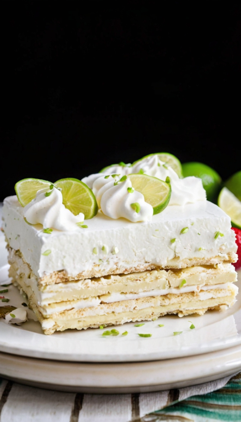 Key Lime Icebox Cake