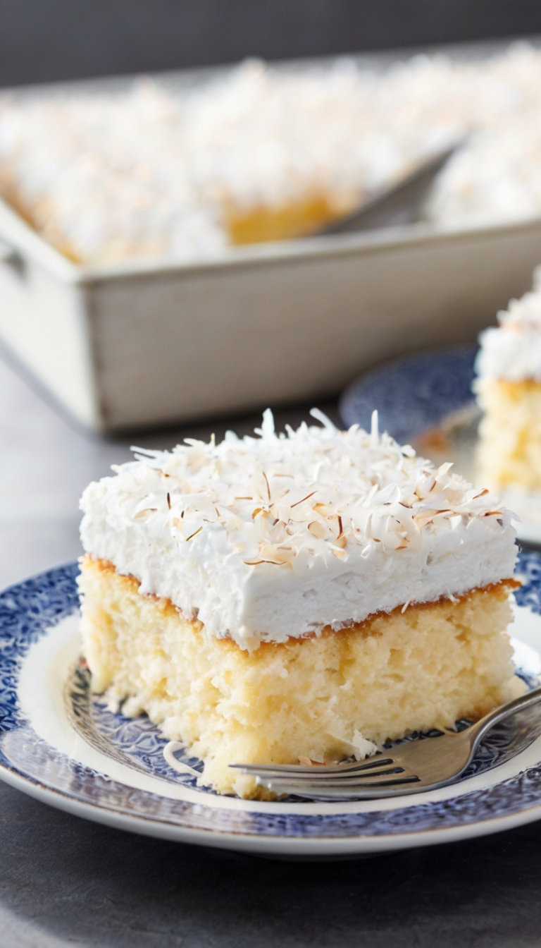 coconut poke cake