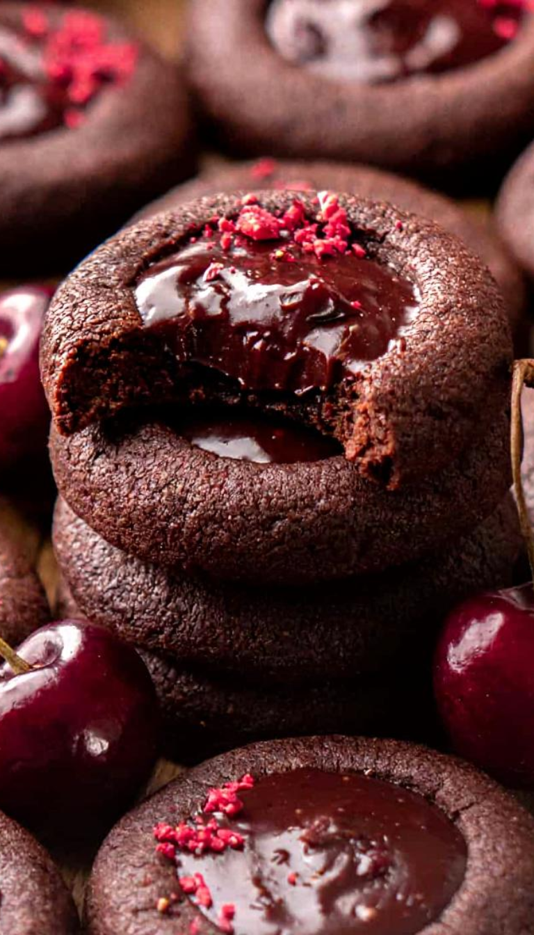 Chocolate Cherry Cookies