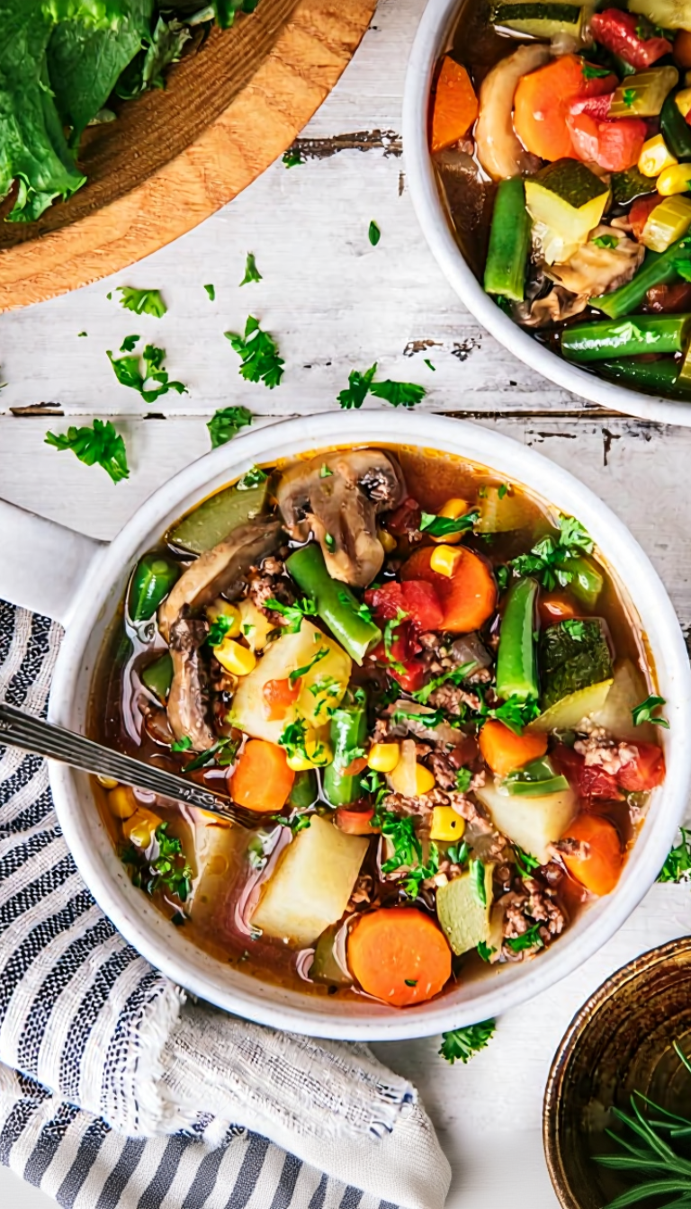 Grandmother’s Hamburger Soup