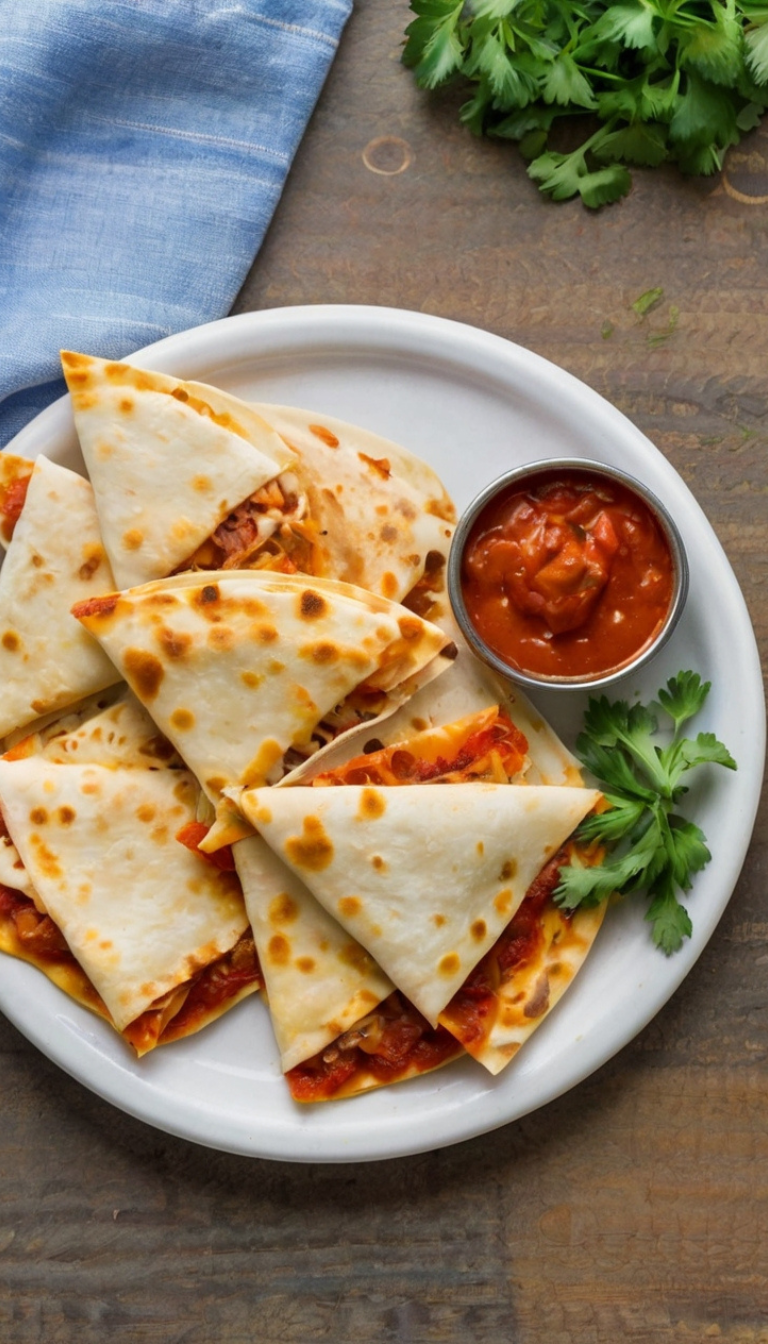 Pizza Quesadilla