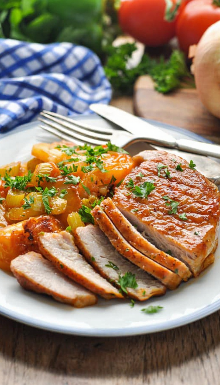 One Pot Southern Pork Chop Dinner
