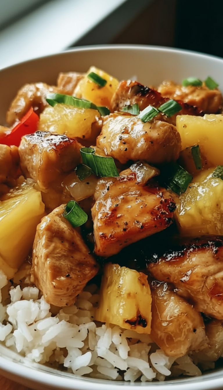 Pineapple Chicken and Rice